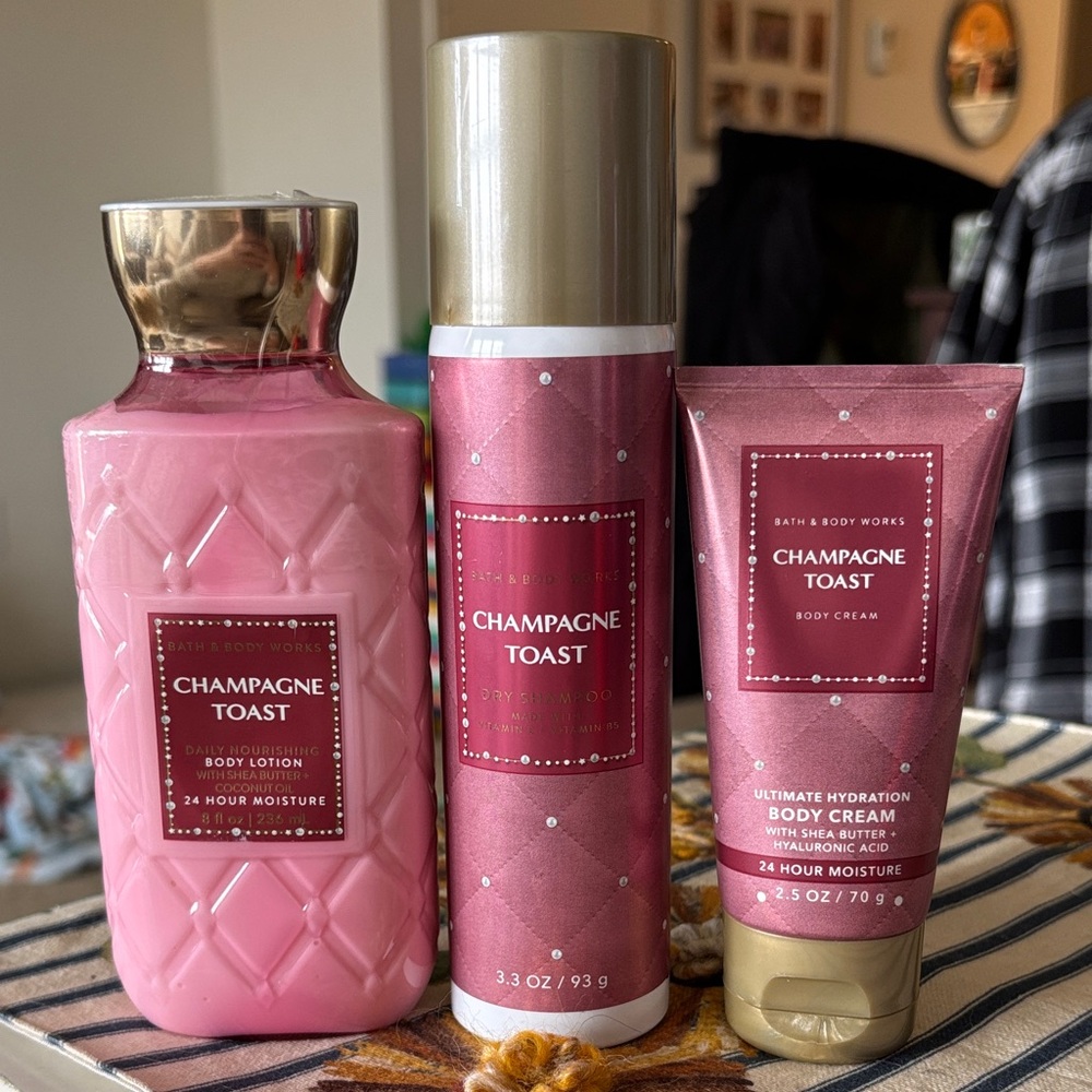 Champagne Toast Bath & Body Works Set